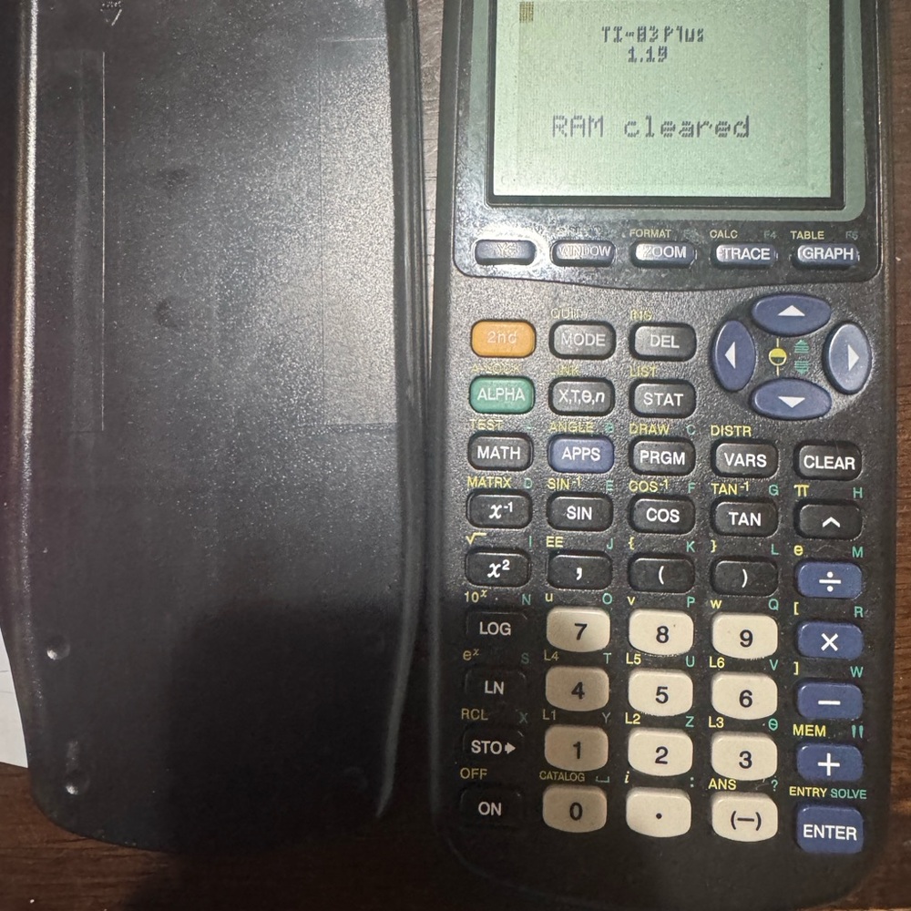 TI-83 plus calculator